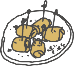 Mochuelo Food drawing 1